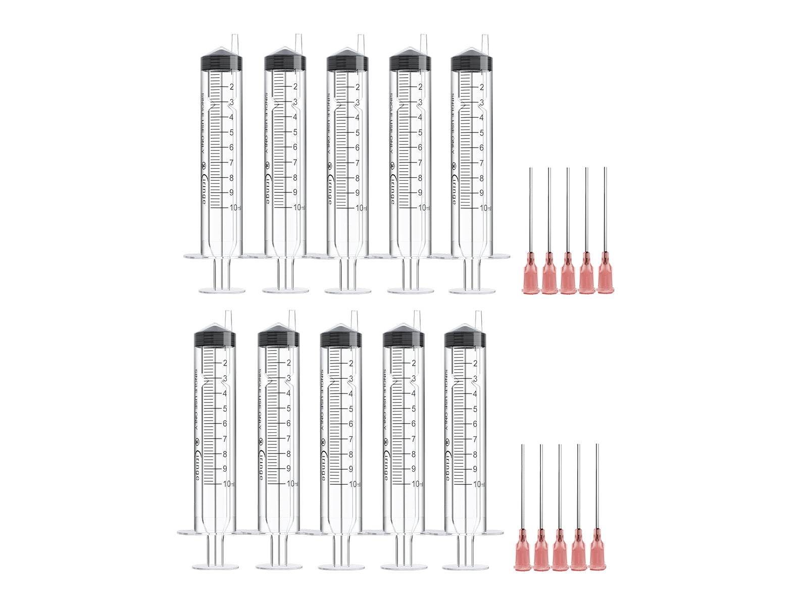 Ciringe Liquid Mixing Set with Pink 18G Blunt Needle