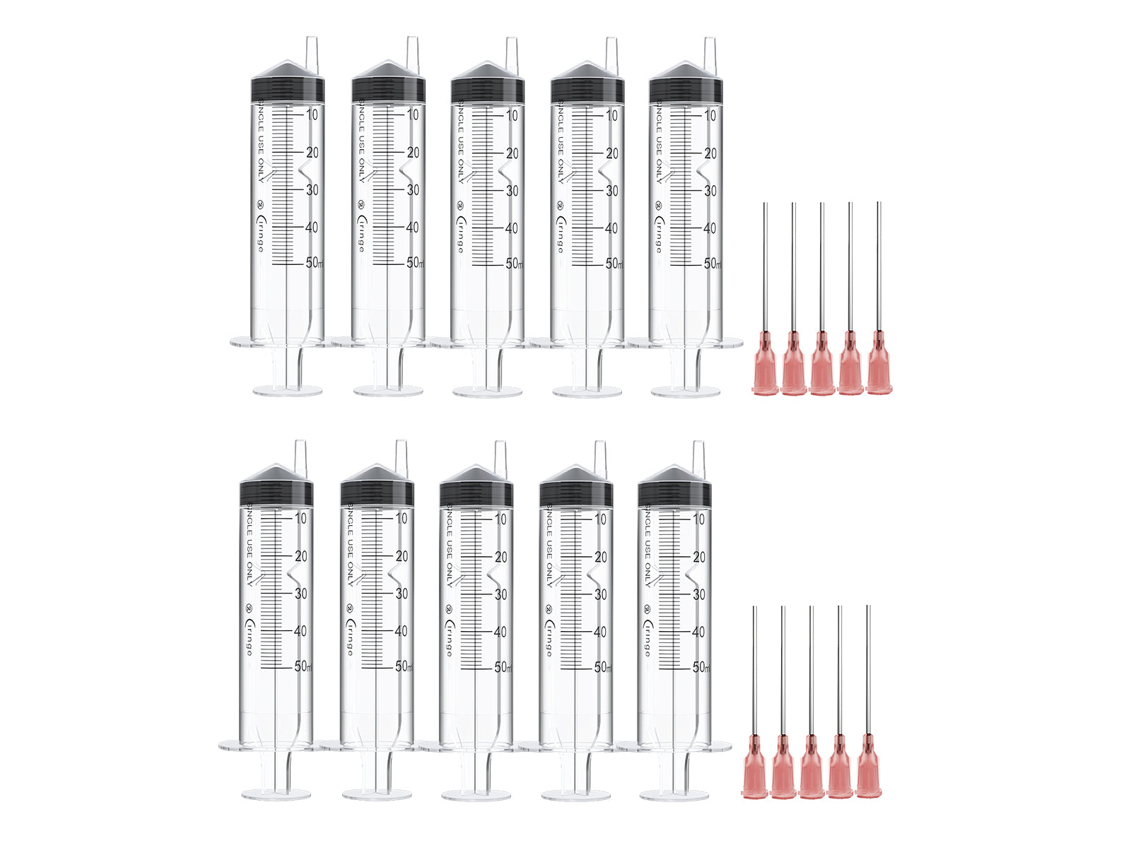 Ciringe Liquid Mixing Set with Pink 18G Blunt Needle