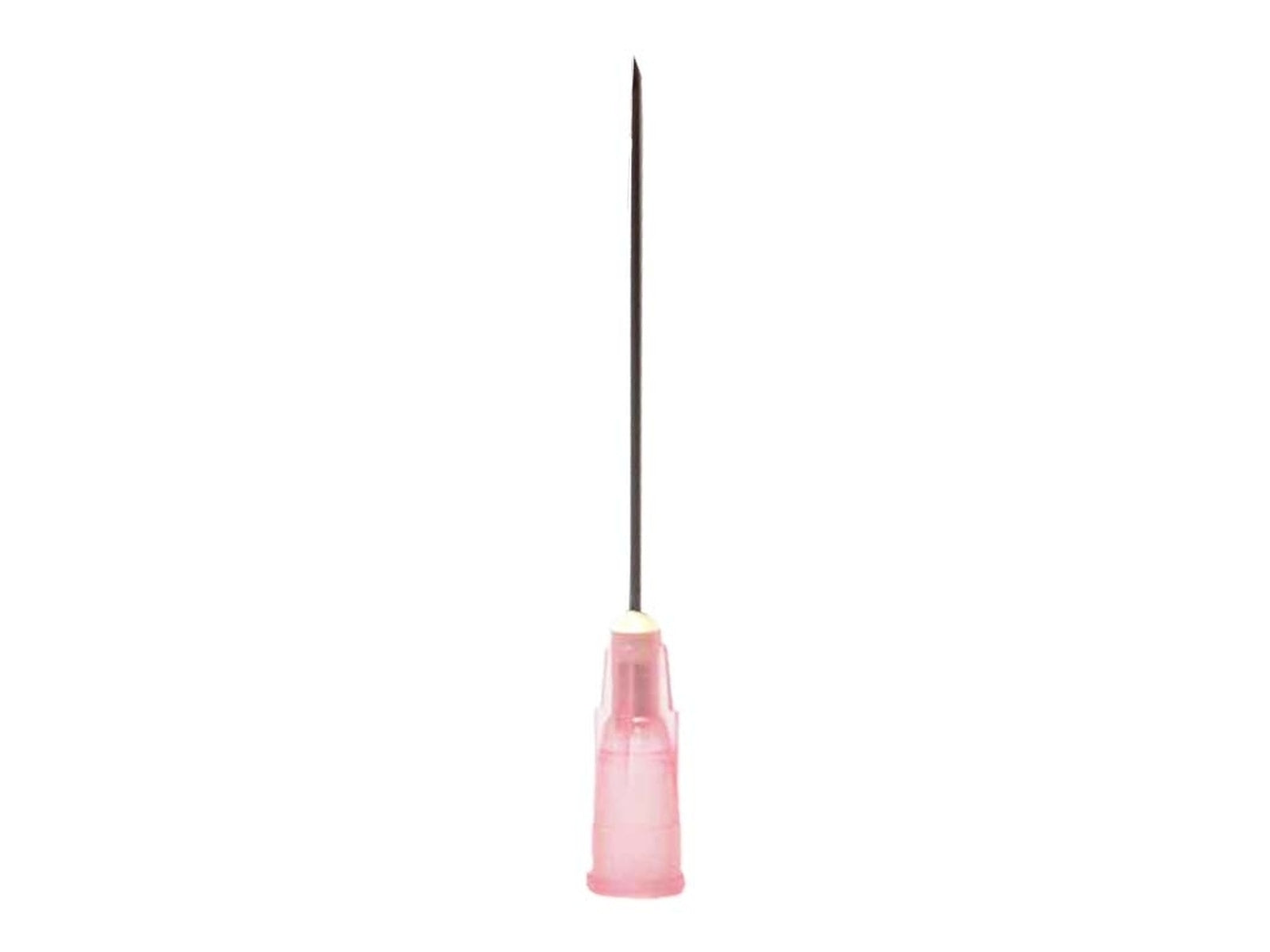 Agani Hypodermic Needle, Pink 18G x 1 1/2" (100)