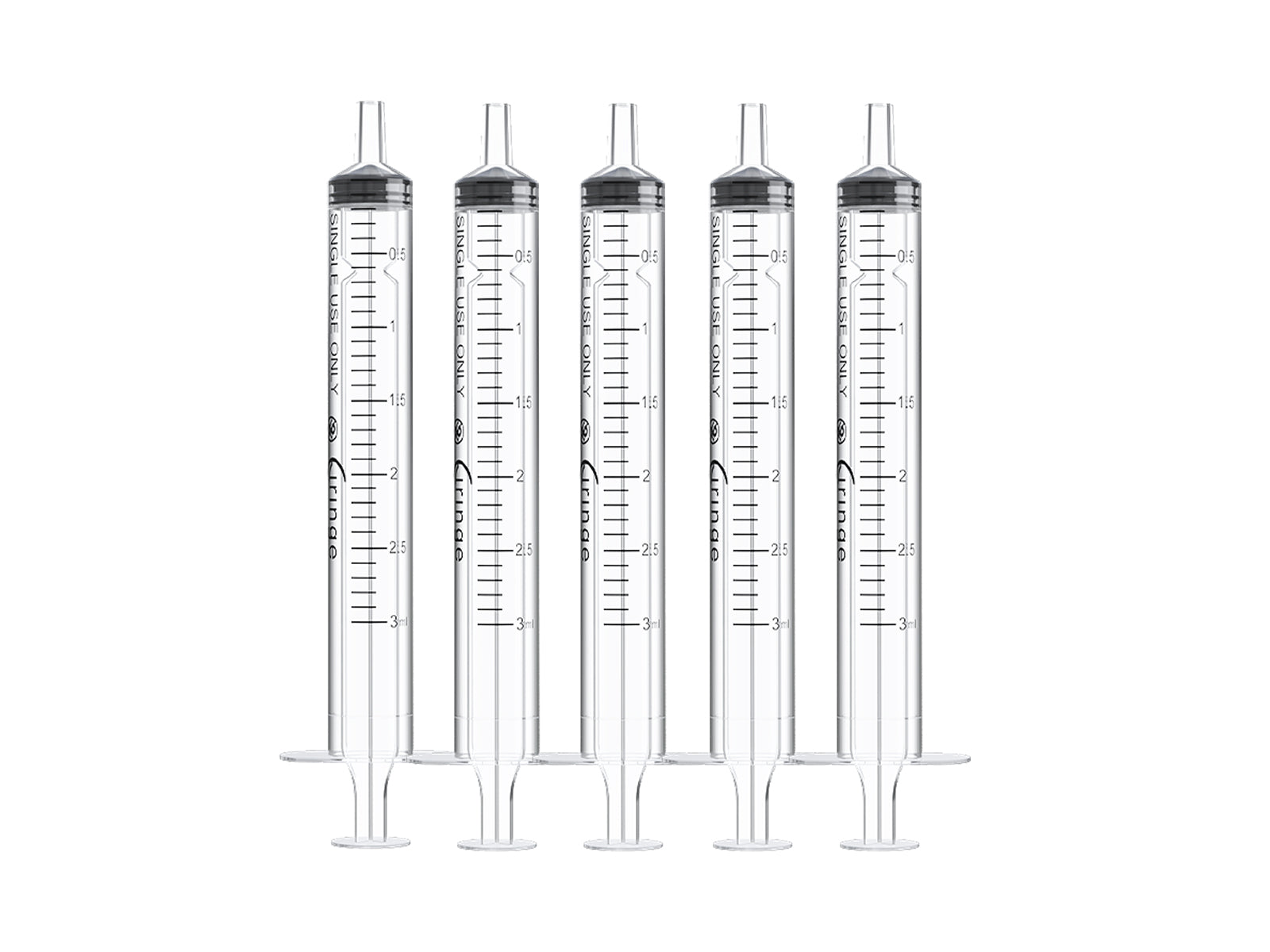Ciringe Disposable Syringes - Pack of 5
